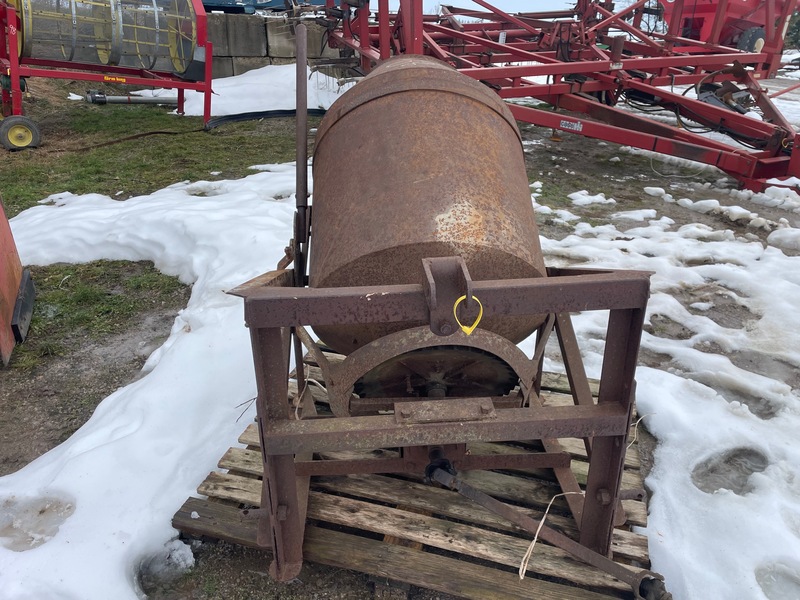 Construction  Teagle Cement Mixer - 3 Point Hitch Photo